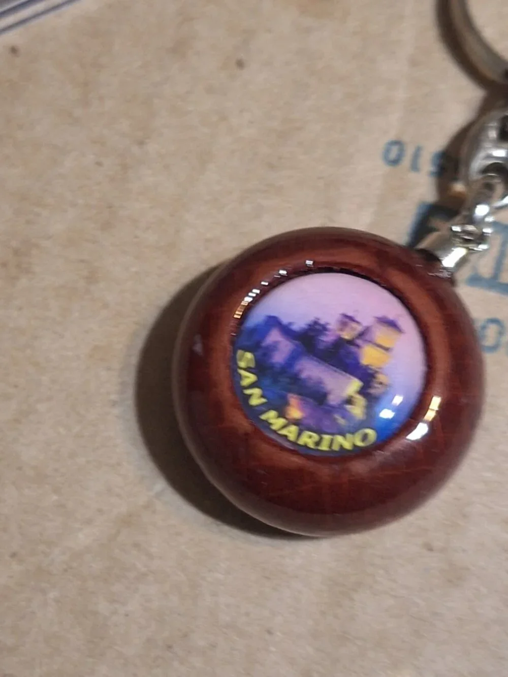 San Marino Italy keychain